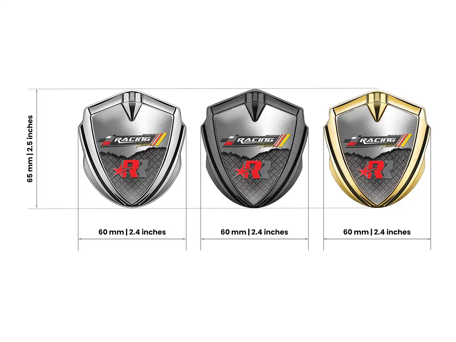 Car Badges Durable Style Limited